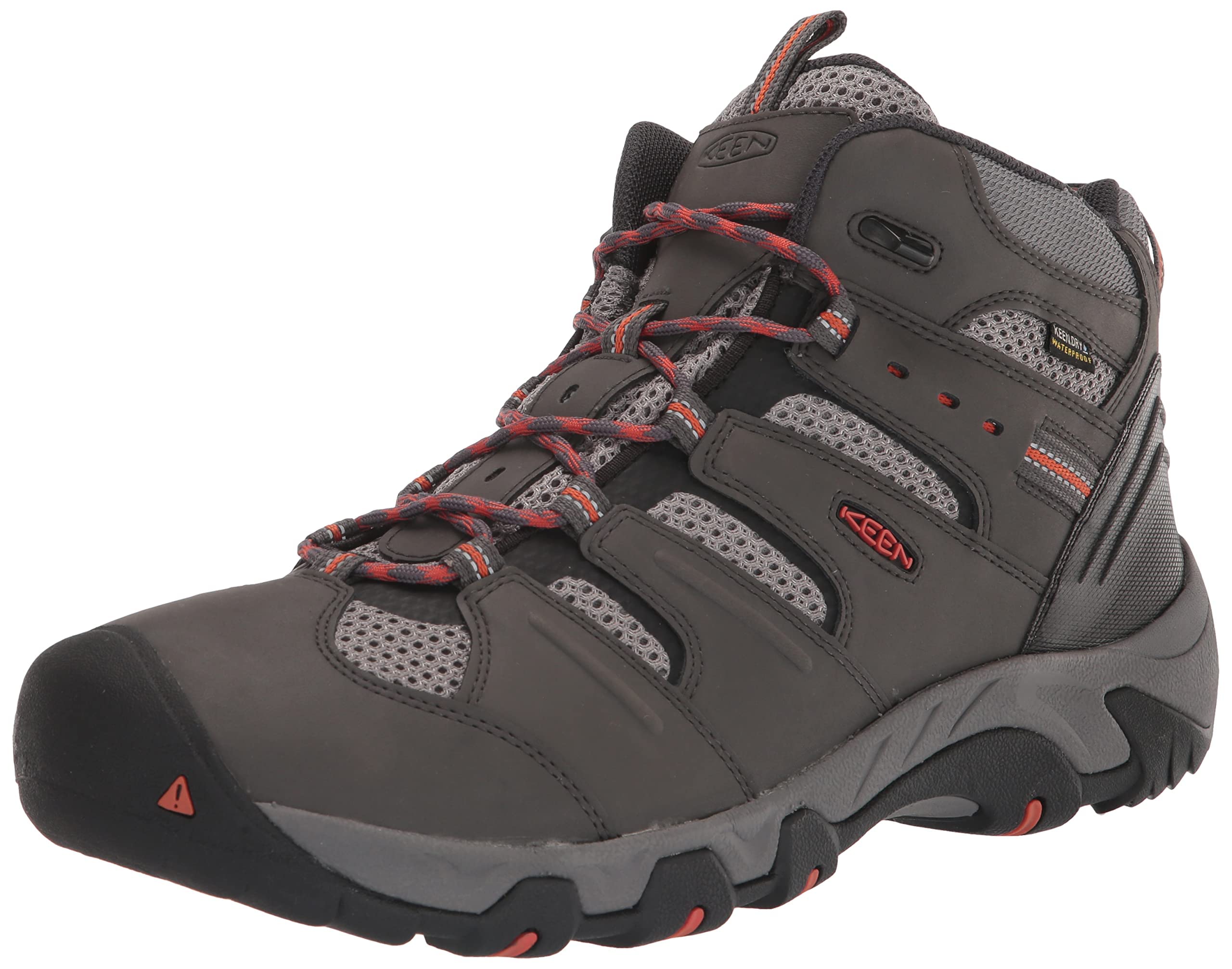 KEEN Men's Waterproof Hiking Boots - Mid Height, Leather, Working Group | Men's Waterproof Hiking Shoes  
KEEN Men's Koven Mid Height Hiking Boots for Men | Waterproof Leather Hiking Shoes for Working Group  
KEEN Men's Koven Mid Height Waterproof Hiking B