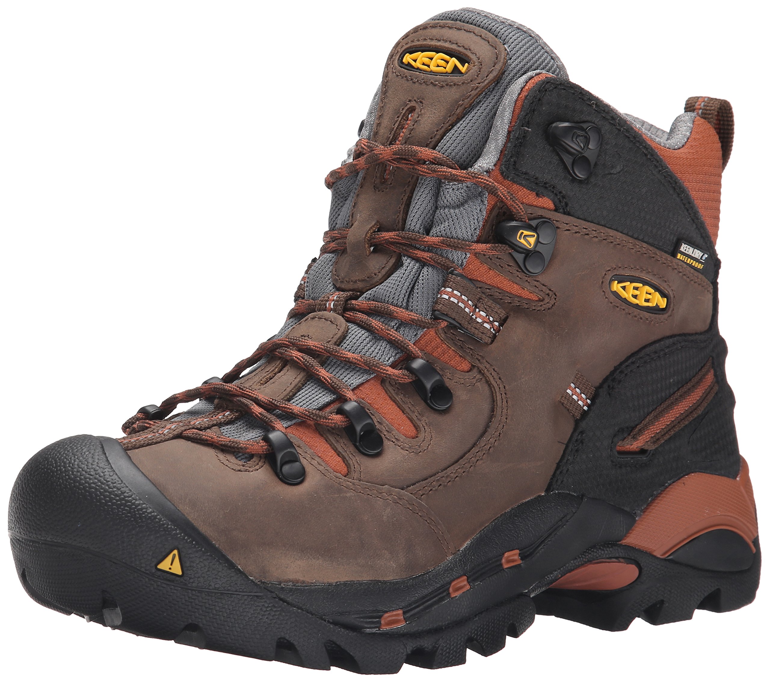KEEN Utility Men's Pittsburgh 6" Soft Toe Waterproof Work Boots Leather Comfort and Durability Outdoor Workwear